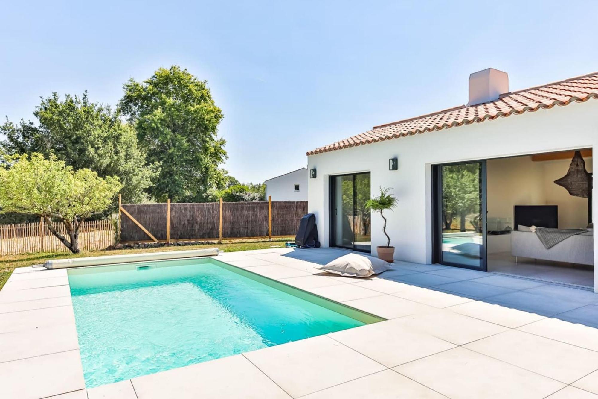 Chiron Reculeau - Maison Avec Piscine Bois-de-Cené Exterior foto